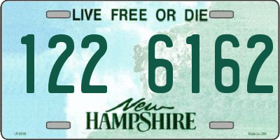 NH license plate 1226162