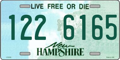 NH license plate 1226165