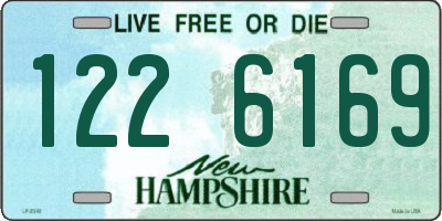 NH license plate 1226169