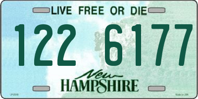 NH license plate 1226177