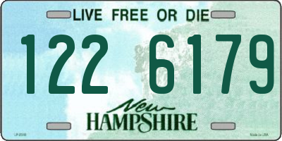 NH license plate 1226179