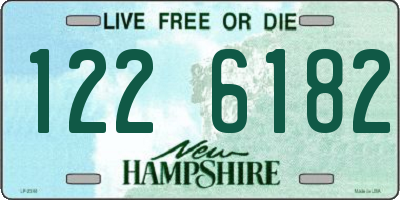 NH license plate 1226182