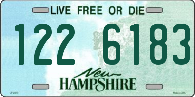NH license plate 1226183