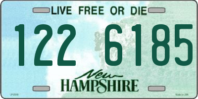 NH license plate 1226185