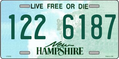 NH license plate 1226187