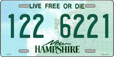 NH license plate 1226221