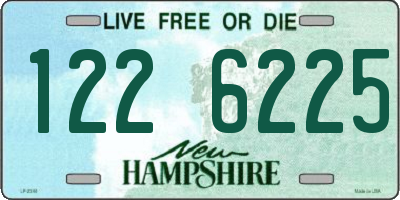 NH license plate 1226225