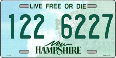 NH license plate 1226227