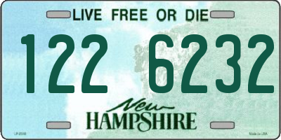 NH license plate 1226232