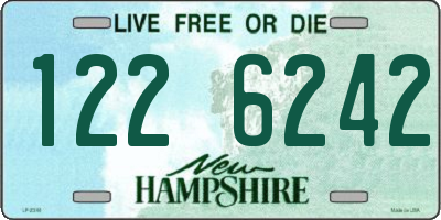 NH license plate 1226242