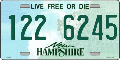 NH license plate 1226245
