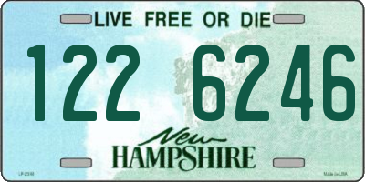 NH license plate 1226246