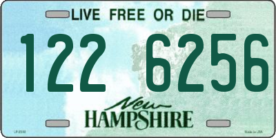 NH license plate 1226256