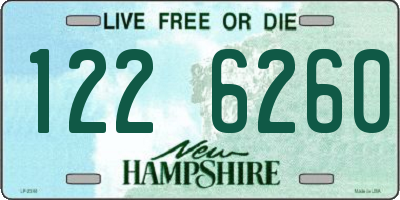 NH license plate 1226260