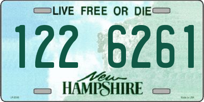 NH license plate 1226261