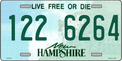 NH license plate 1226264