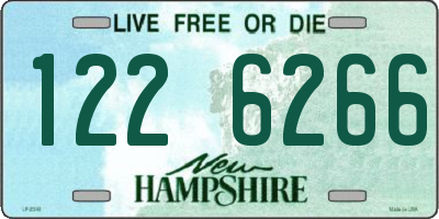 NH license plate 1226266