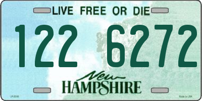 NH license plate 1226272