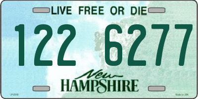 NH license plate 1226277