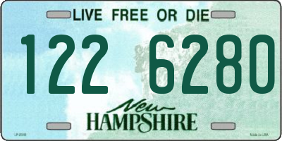 NH license plate 1226280