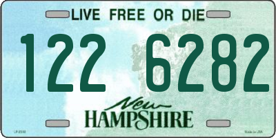 NH license plate 1226282