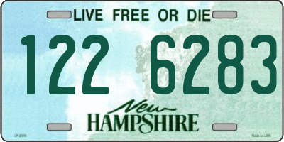 NH license plate 1226283