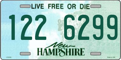 NH license plate 1226299