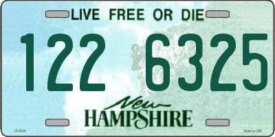 NH license plate 1226325