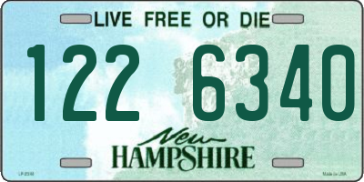 NH license plate 1226340