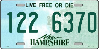 NH license plate 1226370