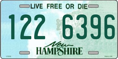 NH license plate 1226396