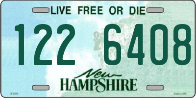 NH license plate 1226408