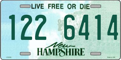 NH license plate 1226414