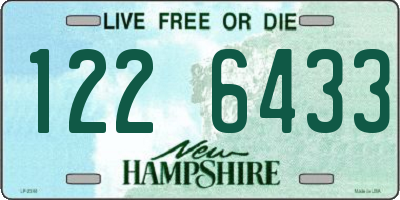 NH license plate 1226433
