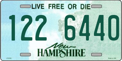 NH license plate 1226440