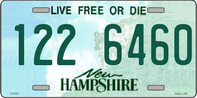 NH license plate 1226460