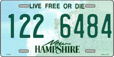 NH license plate 1226484