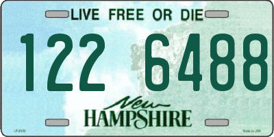 NH license plate 1226488