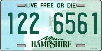 NH license plate 1226561
