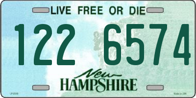 NH license plate 1226574