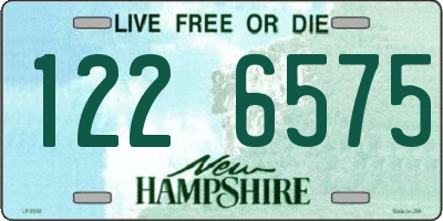 NH license plate 1226575