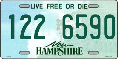 NH license plate 1226590