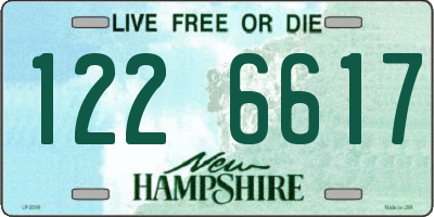 NH license plate 1226617
