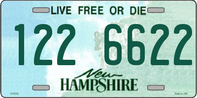 NH license plate 1226622
