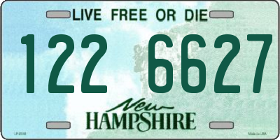 NH license plate 1226627