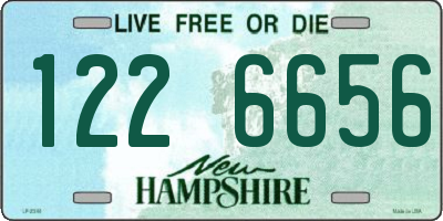 NH license plate 1226656