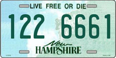 NH license plate 1226661