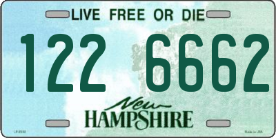NH license plate 1226662