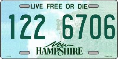 NH license plate 1226706