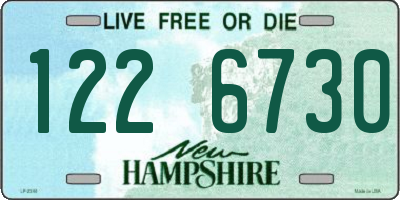 NH license plate 1226730